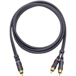 Cinch audio Y kabel Oehlbach 23702, 2.00 m, antracitová