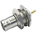 BNC zásuvka, vestavná vertikální Telegärtner J01001A1225, 50 Ω, 1 ks
