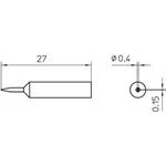 Pájecí hrot Weller WXP 65 XNT 1SC