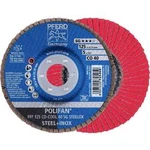Vějířovitý brusný kotouč PFERD PFF 125 CO-COOL 40 SG STEELOX 67660425, Ø 125 mm/