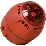 Siréna s blikajícím světlem ComPro Chiasso Razor (CH/100/AV/DR), IP65, červená