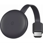 Multimediálne centrum Google Chromecast 3 (GA00439-US) čierne multimediálne centrum • bezdrôtový streaming multimédií zo smart zariadení na TV • Wi-Fi