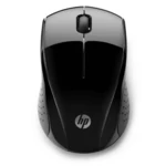 Myš HP 220 (3FV66AA#ABB) čierna bezdrôtová myš • optický snímač pohybu • rozlíšenie senzora 1 300 DPI • 3 tlačidlá • posuvné koliesko • ergonomická ru