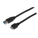 Kábel Digitus USB 3.0 / USB Micro B, 1m (AK-300116-010-S) čierny Vlastnosti:

Konektor 1: USB A, zástrčka
Konektor 2: Micro USB B, zástrčka
USB shoda: