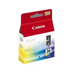 Cartridge Canon CLI-36C, 249 stran CMY (1511B001) 
Inkoustová cartridge CANON
Určeno pro iP100
Kompatibilní s těmito tiskárnami:
CANON PIXMA MINI 260,