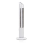 Ventilátor stĺpový Tristar VE-5905 biely stĺpový ventilátor so stabilnou základňou • 3 nastavenia • 2-hodinový časovač • príkon 30 W • výška 75 cm