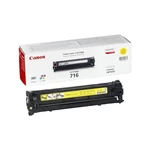 Toner Canon CRG-716Y, 1500 stran - originální (1977B002) žltý Toner Canon CRG-716 je určen pro barevné laserové tiskárny Canon i-SENSYS LBP5050 a LBP5