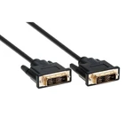 Kábel AQ DVI-D / DVI-D, 3 m (xaqcv16030) propojovací kabel • kvalitní přenos audio i video signálu bez ruchů • 2× konektor DVI-D • délka kabelu: 3 m •