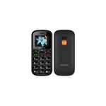 Mobilný telefón Aligator A321 Senior Dual SIM (A321GB) čierny/sivý tlačidlový telefón • 1,8" uhlopriečka • TFT displej • 160 × 128 px • Dual SIM • mic