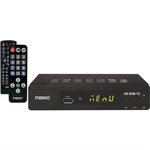 Set-top box Maxxo STB T2 + senior ovládač čierny prijímač DVB-T2 • certifikácia CRA pre príjem HECX (H.265) • Full HD (1080 p) • pozastavenie prehráva