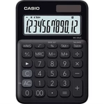 Kalkulačka Casio MS 20 UC BK čierna kalkulačka • 12miestny LCD displej • duálne napájanie • tlačidlo s dvojitou nulou • základné funkcie • kalkulácia 