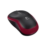 Myš Logitech Wireless Mouse M185 (910-002240) červená bezdrôtová myš • optický senzor • rozlíšenie 1 000 DPI • počet tlačidiel 3 • ergonomický dizajn 