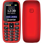 Mobilný telefón Aligator A220 Senior Dual SIM (A220RD) červený tlačidlový telefón • 1,8" uhlopriečka • TFT displej • 160 × 128 px • Dual SIM • Bluetoo