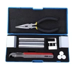 DANIU Professional 12 in 1 Lock Disassembly Tool Locksmith Tools Kit Remove Lock Repairing pick Set