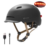 [US Direct] Smart4u Bike Helmet 22.44-24.02in Adjustable Waterproof Sport Cycling Helmet with Sensor Taillight