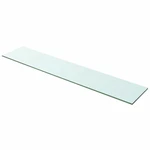 Shelf Panel Glass Clear 39.4"x7.9"