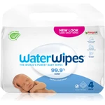 WaterWipes Baby Wipes 4 Pack dětské jemné vlhčené ubrousky 4x60 ks