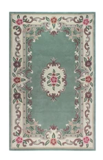 Ručně všívaný kusový koberec Lotus premium Green-120x180