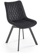 Otočná jídelní židle K520 Černá,Otočná jídelní židle K520 Černá