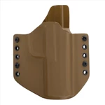 OWB Arex Delta 2 L - vonkajšie pištoľové puzdro s polovičným SweatGuardom RH Holsters® – Coyote (Farba: Coyote, Typ uchycení: SpeedLoops)