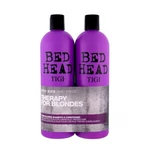 TIGI Bed Head Dumb Blonde šampon 750 ml + kondicionér 750 ml