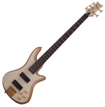 Schecter Stiletto Custom-5 Natural Satin Bajo de 5 cuerdas