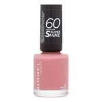 RIMMEL LONDON 60 Seconds Lak na nehty Super Shine 235 Preppy In Pink 8 ml