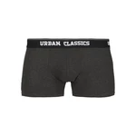 Men's Boxer Shorts Double Pack Black/Charcoal