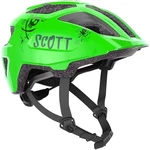 Scott Spunto Kid Fluo Green Detská prilba na bicykel