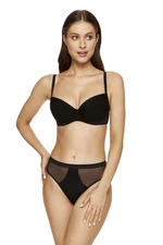 Black push-up bra Andrea