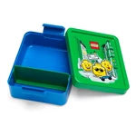 Niebieski pojemnik na przekąski z zielonym wieczkiem LEGO® Iconic