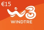 Wind Tre €15 Mobile Top-up IT