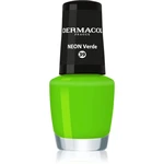 Dermacol Neon neonový lak na nehty odstín 39 Verde 5 ml