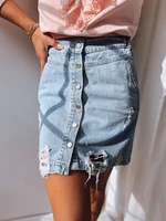 Denim skirt NATH blue Dstreet