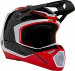 FOX V1 Nitro Helmet Fluorescent Red M Casca