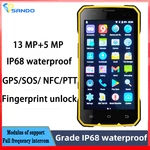 Mobile smartphone IP68 waterproof and shockproof NFC Fingerprint unlock 4G LTE 4G triple-proof smartphoneintercom