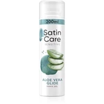 Gillette Satin Care Aloe Vera gél na holenie pre ženy 200 ml