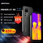 Ulefone Armor 11T 5G Rugged Mobile Phone FLIR® Thermal Imaging Camera Smartphone Android 8GB 256GB Waterproof Mobile Phone