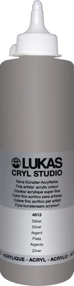 Lukas Cryl Studio Akrylová barva 500 ml Stříbrná