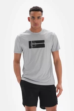 Dagi Gray férfi teniszlabda nyomtatott póló