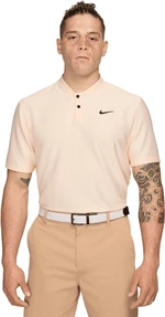 Nike Dri-Fit Tour Texture Mens Polo Guava Ice/Black L