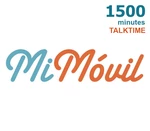 MiMovil 1500 Minutes Talktime Mobile Top-up MX