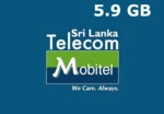 Mobitel 5.9 GB Data Mobile Top-up LK