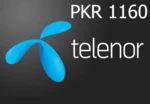 Telenor 1160 PKR Mobile Top-up PK