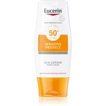 Eucerin Sun Sensitive Protect extra ľahké mlieko na opaľovanie SPF 50+ 150 ml