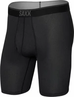 SAXX Quest Long Leg Boxer Brief Black II M Bielizna do fitnessa