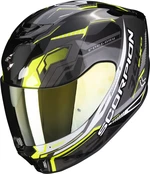 Scorpion EXO 391 HAUT Black/Silver/Neon Yellow XL Helm