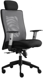 ALBA kancelářská židle LEXA s podhlavníkem, antracit