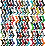 Big Size 20 Pcs=10 pairs/Lot Christmas Colorful Combed Cotton Socks Men Casual Fashion Autumn Crew Socks Funny Happy Men Socks
