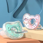 Orthodontics Pacifier Newborn Baby Nipple Food Grade Silicone Round for Head Teether Infant Newborn Cool Boy 2023 New